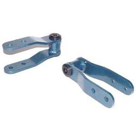 AIRBAGIT AirBagit X2-SHA-TO00XX Shackle Rear 2 In. Lift X2-SHA-TO00XX